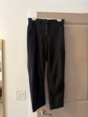 Everlane Black Straight-Leg Pants
